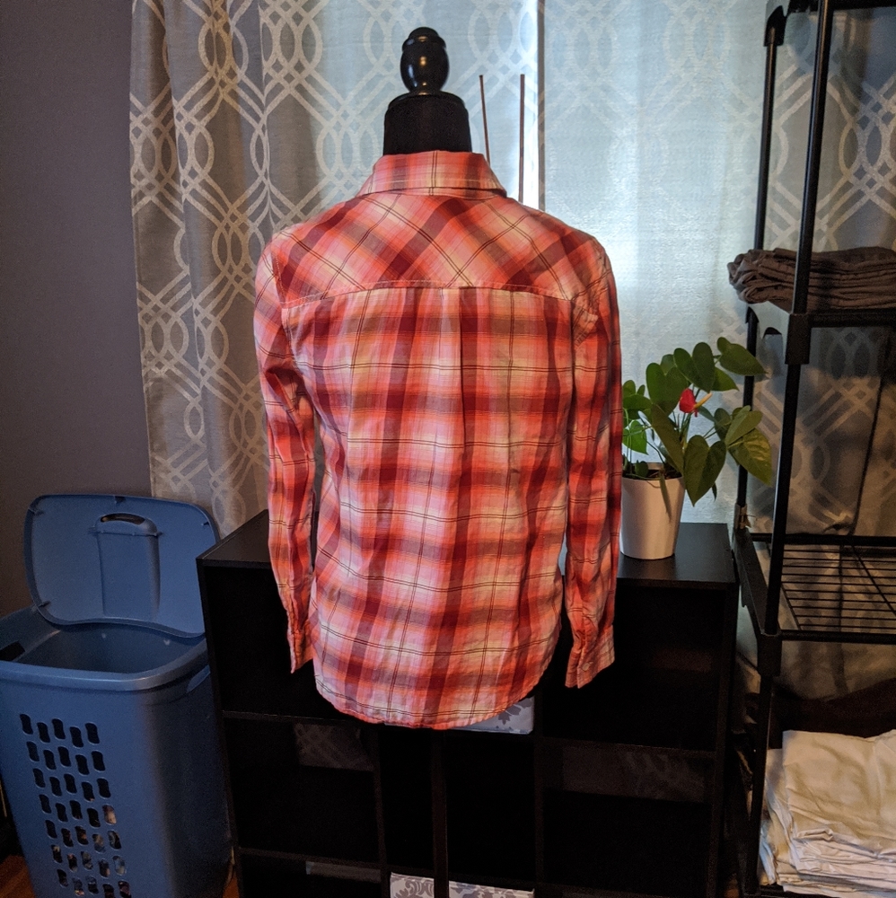 Checkered button up - Picture 3 of 3
